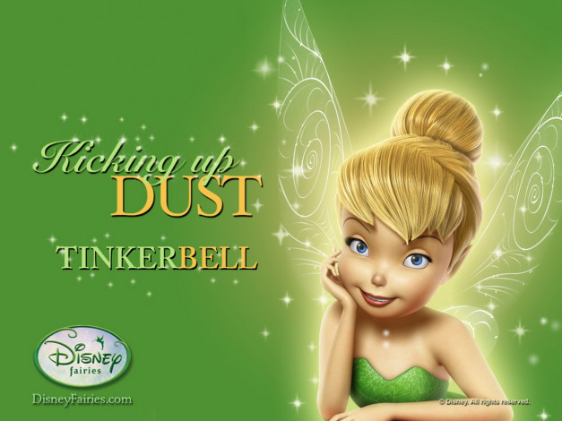 Обои картинки фото мультфильмы, tinker, bell