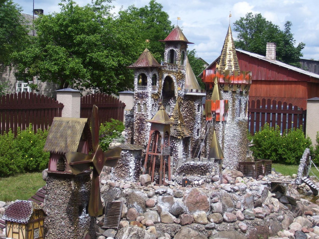 Обои картинки фото музей, кукол, латвия, разное, сооружения, постройки