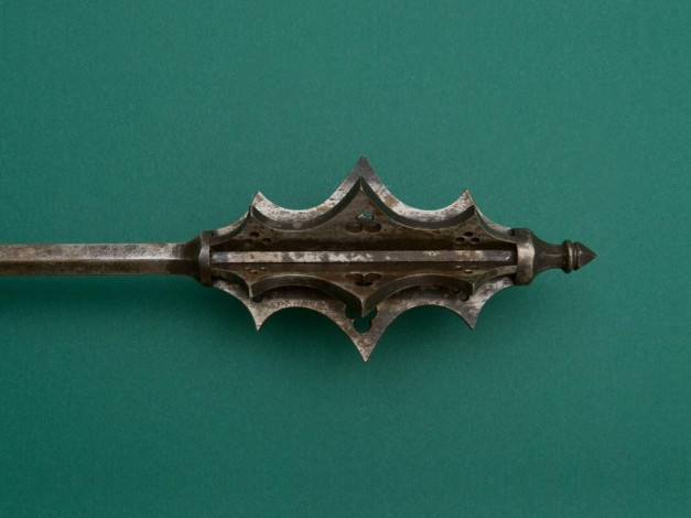 Обои картинки фото шестопёр, оружие, холодное