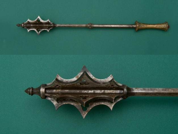 Обои картинки фото шестопёр, оружие, холодное