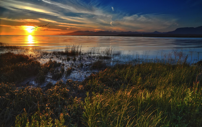 Обои картинки фото природа, восходы, закаты