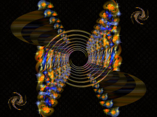 Картинка 3д графика fractal фракталы