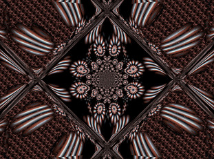 Картинка 3д графика fractal фракталы