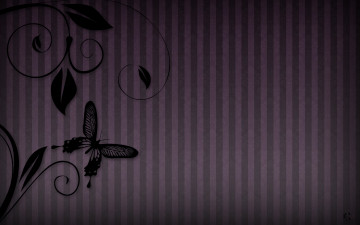 Картинка векторная графика бабочки