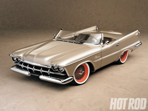 Обои картинки фото 1959, chrysler, imperial, speedster, автомобили