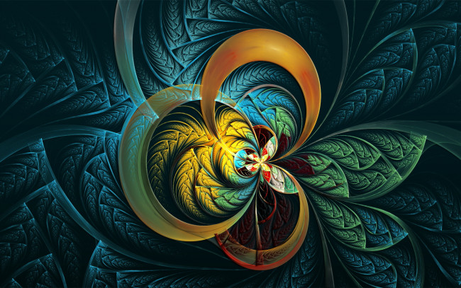 Обои картинки фото 3д, графика, fractal, фракталы, абстракции