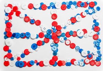 Картинка разное украшения аксессуары веера пуговицы флаг