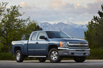 Картинка 2012 chevrolet silverado автомобили