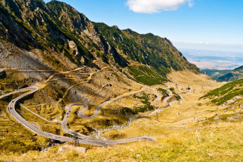 Картинка romania transfagarasan природа дороги дорога горы