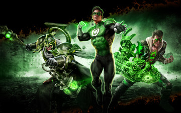 Картинка Іnfinite crisis видео игры infinite green lantern