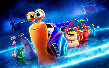 Картинка turbo мультфильмы улитка гонки турбо