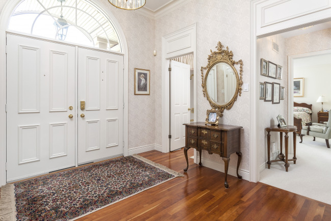 Обои картинки фото интерьер, холлы, лестницы, корридоры, холл, зеркало