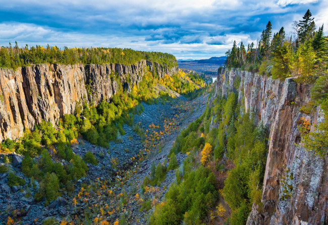 Обои картинки фото ouimet, canyon, ontario, canada, природа, горы, онтарио, канада, каньон, скалы