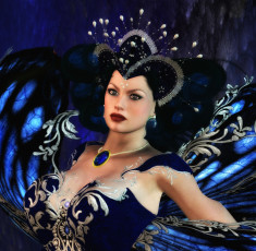 Картинка 3д+графика люди+ people девушка взгляд