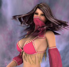 Картинка 3д+графика люди+ people взгляд девушка