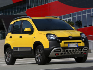 Картинка автомобили fiat желтый 2014г 319 cross panda
