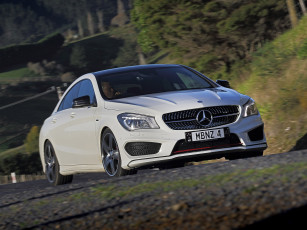 обоя автомобили, mercedes-benz, 2014г, c117, au-spec, 4matic, светлый, cla, 250, sport