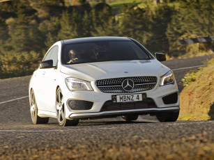 Картинка автомобили mercedes-benz светлый 2014г c117 au-spec 4matic cla 250 sport