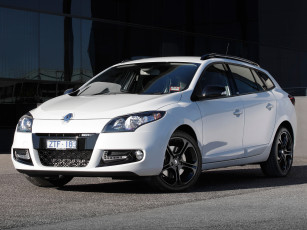 Картинка автомобили renault estate mеgane светлый 2013г au-spec gt 220