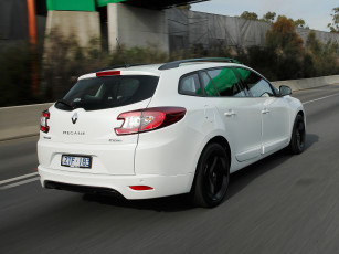 Картинка автомобили renault mеgane au-spec gt 220 estate светлый 2013г