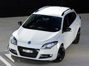 Картинка автомобили renault светлый 2013г au-spec gt 220 estate mеgane