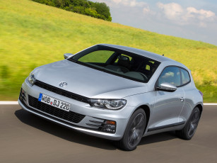 Картинка автомобили volkswagen 2014г scirocco серый
