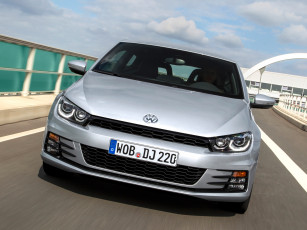 Картинка автомобили volkswagen серый 2014г scirocco
