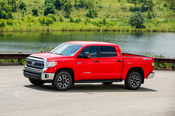Картинка 2014+toyota+tundra+sr5 автомобили toyota красный tundra