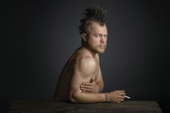 Картинка мужчины -+unsort неформал эрокез