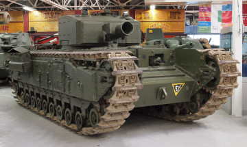 Картинка churchill+mkiii+avre техника военная+техника танк бронетехника