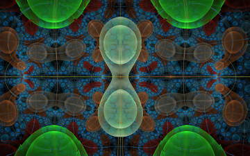 Картинка 3д+графика фракталы+ fractal фон цвета узор