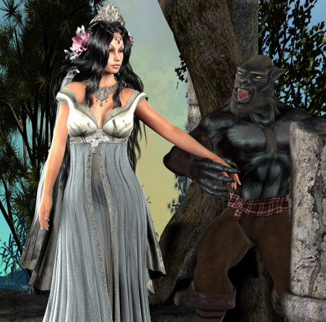 Обои картинки фото 3д графика, люди , people, взгляд, девушка