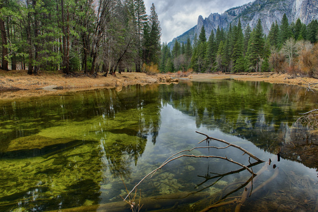 Обои картинки фото природа, реки, озера, река, лес, горы