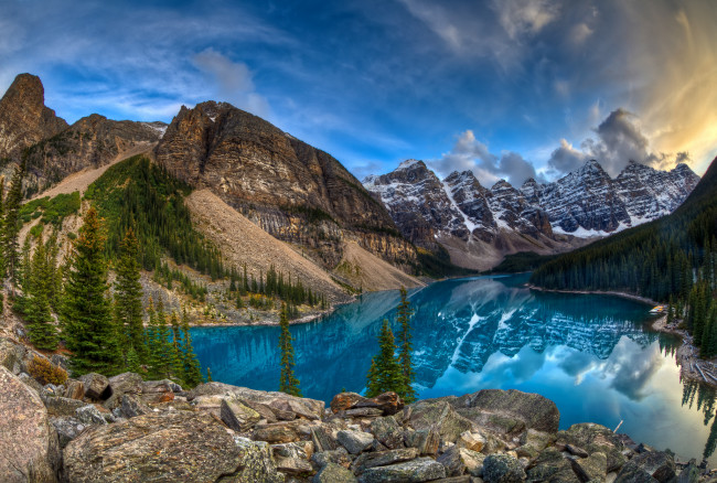 Обои картинки фото природа, реки, озера, река, лес, горы