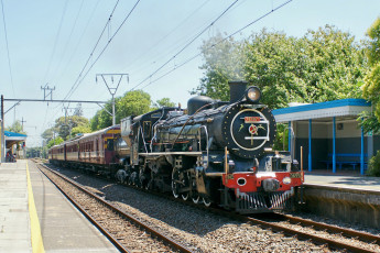 Картинка техника паровозы рельсы паровоз дорога железная