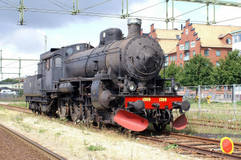 Картинка техника паровозы дорога рельсы паровоз железная