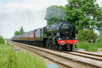 Картинка техника паровозы железная паровоз рельсы дорога
