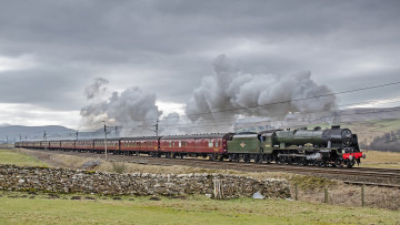 Картинка техника паровозы железная дорога рельсы паровоз
