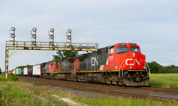 Картинка техника поезда железная локомотив рельсы дорога состав