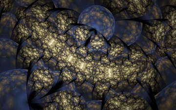 Картинка 3д+графика фракталы+ fractal фон цвета узор