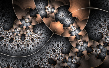 Картинка 3д+графика фракталы+ fractal узор цвета фон