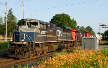 Картинка техника поезда рельсы дорога железная состав локомотив