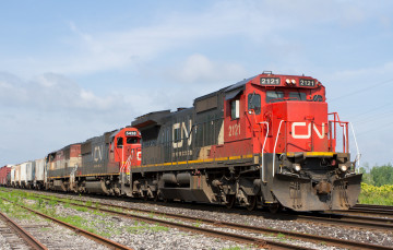 Картинка техника поезда состав дорога рельсы локомотив железная