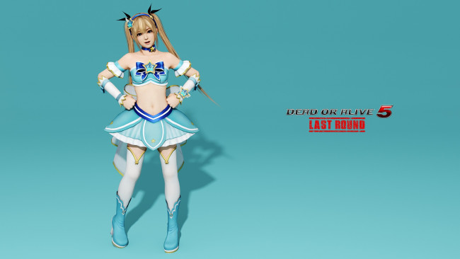 Обои картинки фото видео игры, dead or alive 5, фон, взгляд, девушка