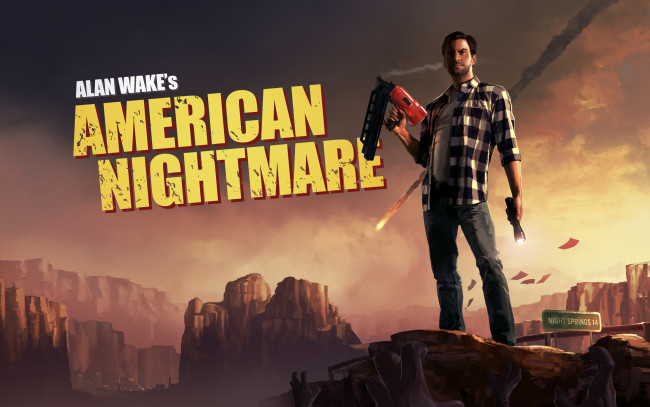 Обои картинки фото видео игры, alan wake`s american nightmare, ночной, кошмар, horror, survivor, action, alan, wake's, american, nightmare