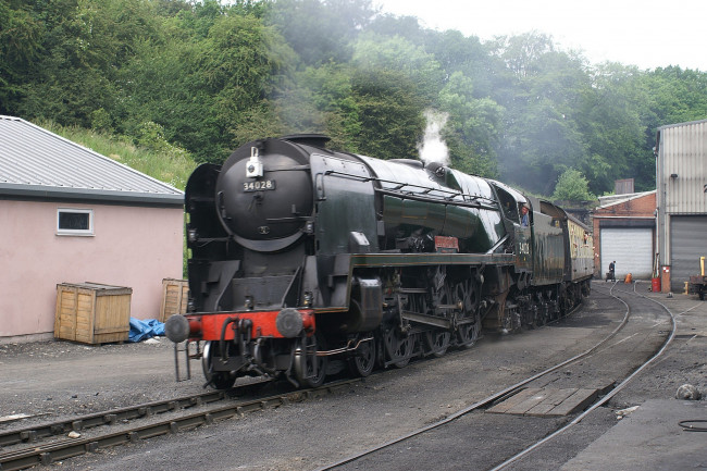 Обои картинки фото техника, паровозы, железная, дорога, рельсы, паровоз