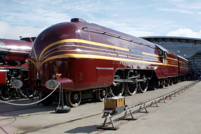 Обои картинки фото техника, паровозы, паровоз, рельсы, дорога, железная