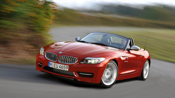 Картинка автомобили bmw sdrive z4 35is дорога