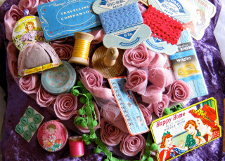 Картинка разное ремесла +поделки +рукоделие пуговицы нитки иголки