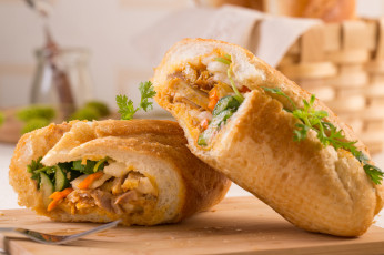 Картинка еда бутерброды +гамбургеры +канапе китайская кухня